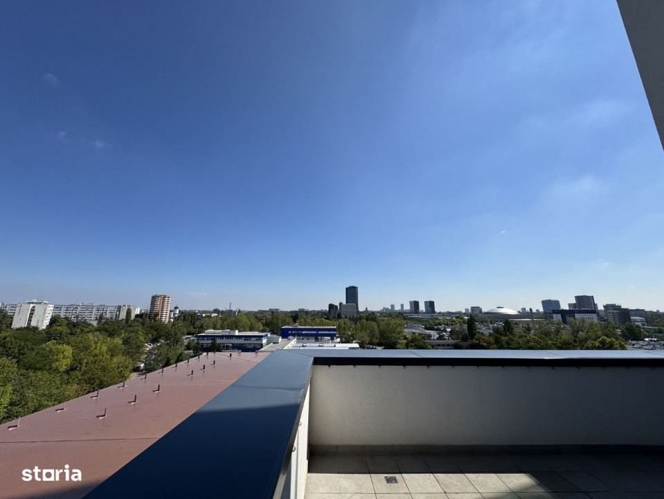 Apartament 3 camere Parcului 20, bd. Expozitiei, Herastrau, terasa 30 m