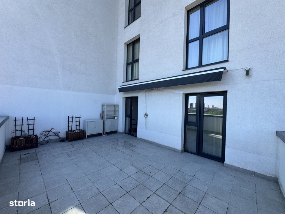 Apartament 3 camere Parcului 20, bd. Expozitiei, Herastrau, terasa 30 m