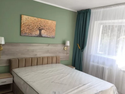 Apartament 3 camere de inchiriat Aviatiei, renovat, centrala termica