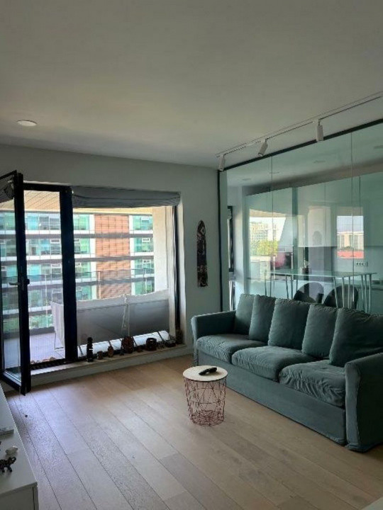 Apartament 2 camere de inchiriat Nusco City Aviatiei cu parcare