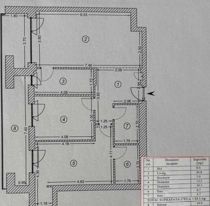 Apartament nou 3 camere de inchiriat - ONE Cotroceni Park cu parcare