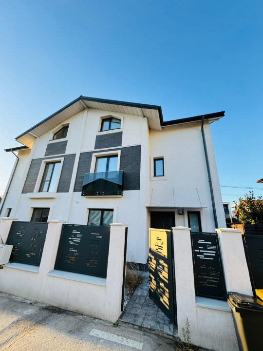 Vila duplex de inchiriat, Otopeni, central, prima chirie, totul nou