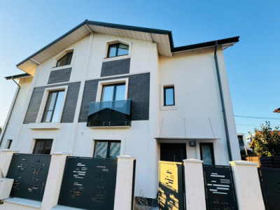 Vila duplex de inchiriat, Otopeni, central, prima chirie, totul nou