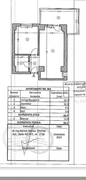 Apartament 2 camere | Central Adress Residence | Lux | cu parcare