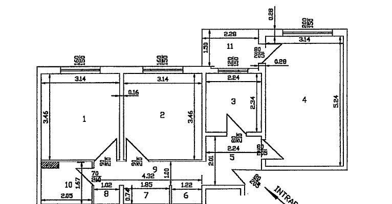 Apartament 3 camere de inchiriat Giulesti | str. Prunaru