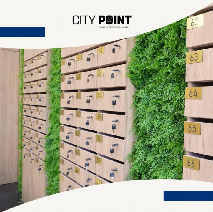 Apartament 2 camere Aviatiei | City Point faza 2 | 1 chirie | parcare