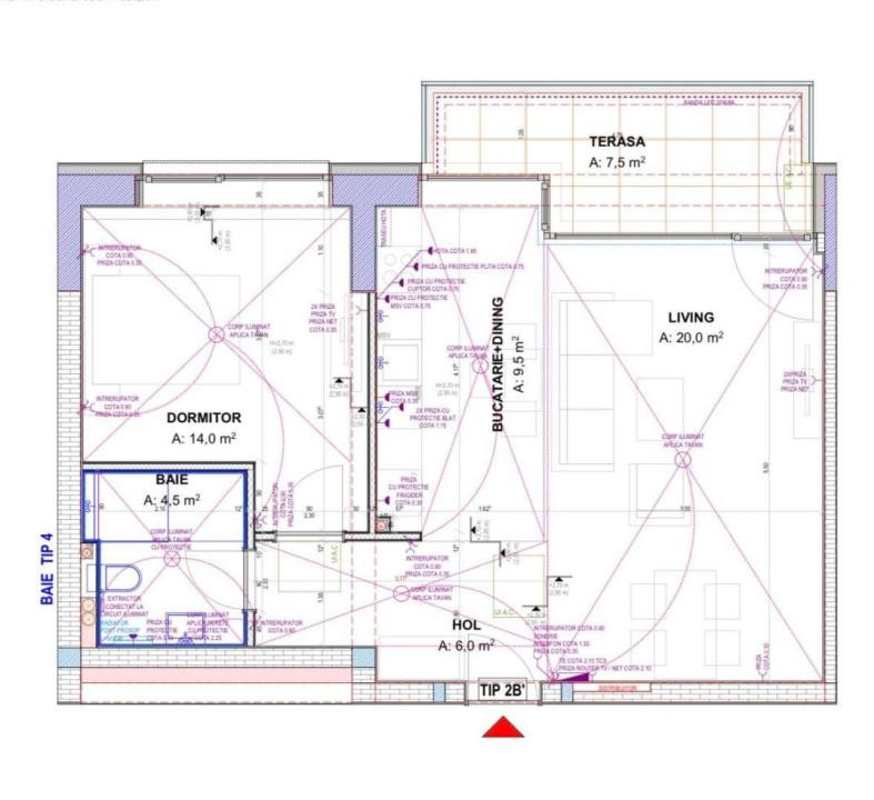 Apartamentul 2 camere de vanzare | complex lux |  Cloud9 | 