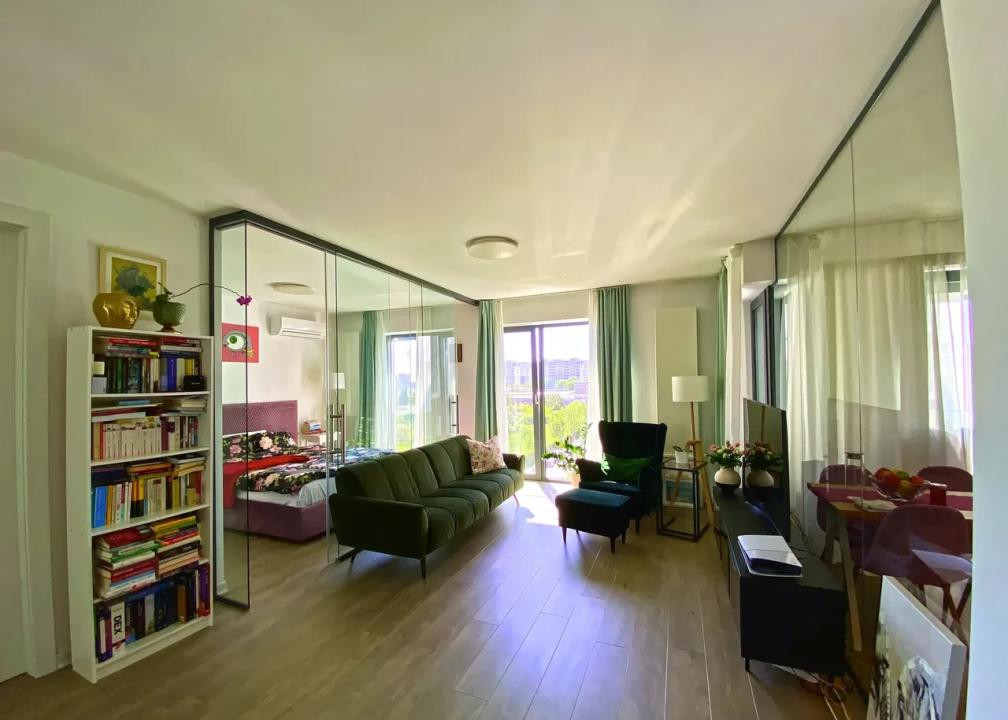 Apartament 2 camere tip studio dublu Cloud9 Residence, parcare subterana