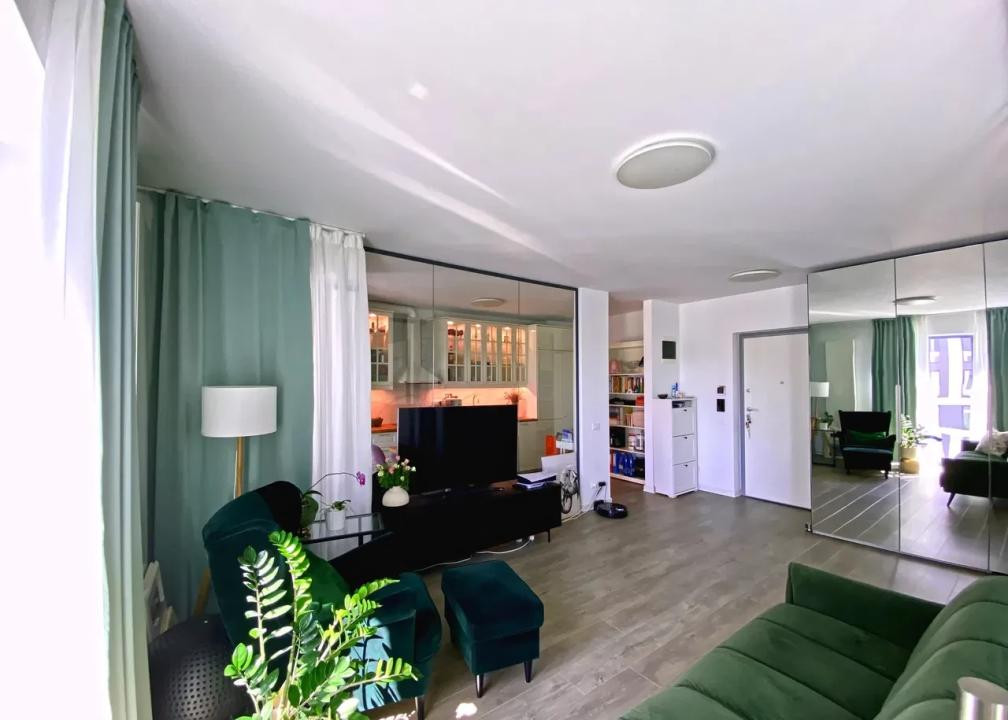Apartament 2 camere tip studio dublu Cloud9 Residence, parcare subterana