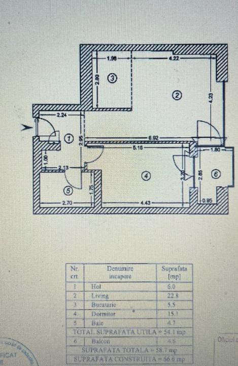 Apartament 2 camere One Cotroceni | modern | cu parcare