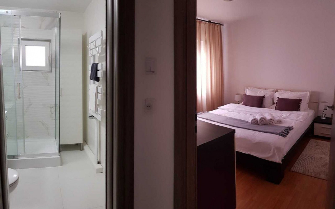 Apartament 2 camere de inchiriat Aviatiei cu centrala + loc parcare