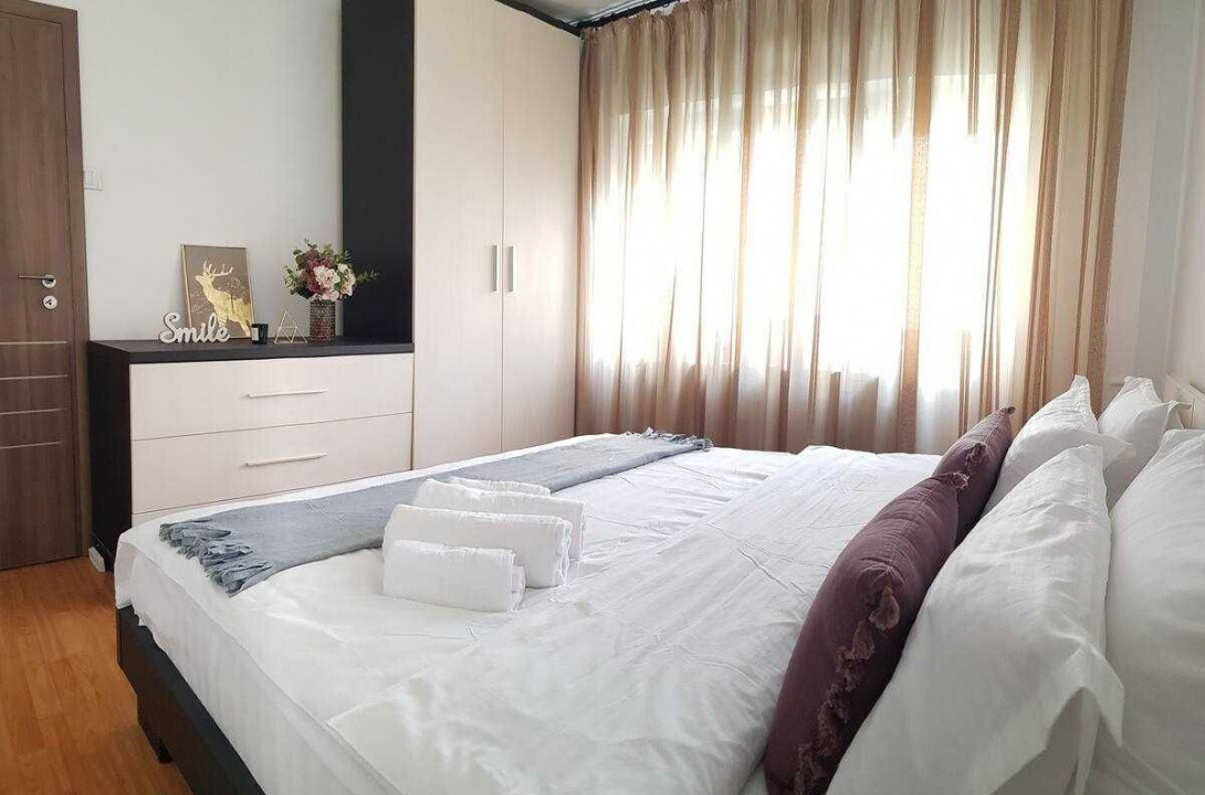 Apartament 2 camere de inchiriat Aviatiei cu centrala + loc parcare