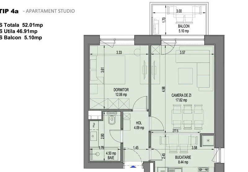Apartament 2 camere | Nusco City | Faza 2 | Nou | 