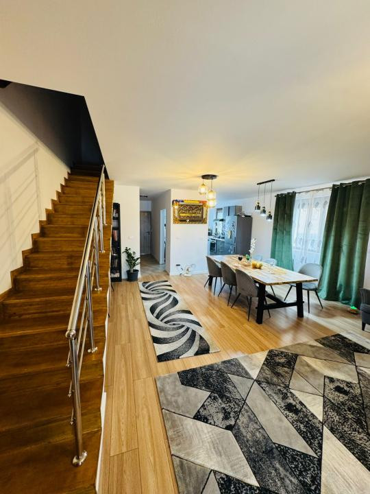 Vila| Duplex de vanzare | Balotesti | cu etaj si mansarda mobilata lux