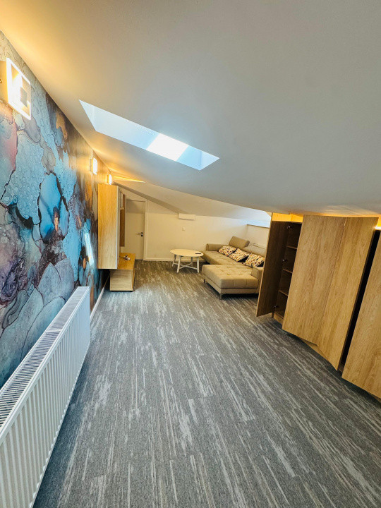 Apartament 3 camere de inchiriat in vila, renovat cu terasa si curte