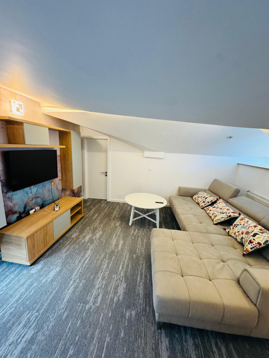 Apartament 3 camere de inchiriat in vila, renovat cu terasa si curte