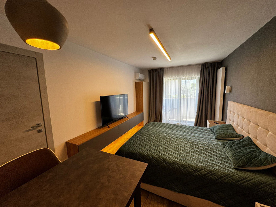 Garsoniera de inchiriat Unirii, imobil 2023, totul nou, lux, spa