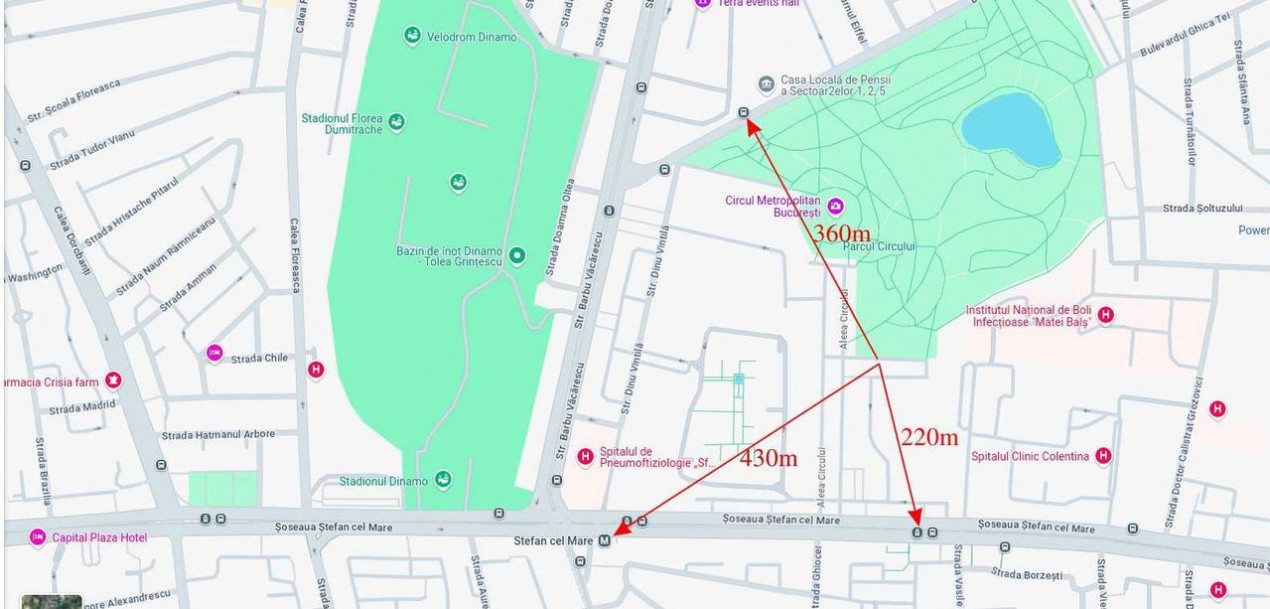 Apartament 3 camere de inchiriat Stefan cel Mare, Aleea Circului