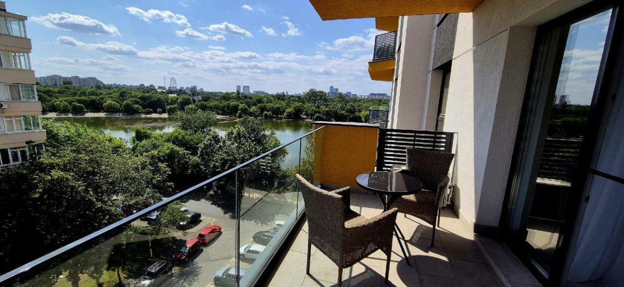 Apartament 2 camere de inchiriat Gran Via Lake View, lac Plumbuita, zona de Nord